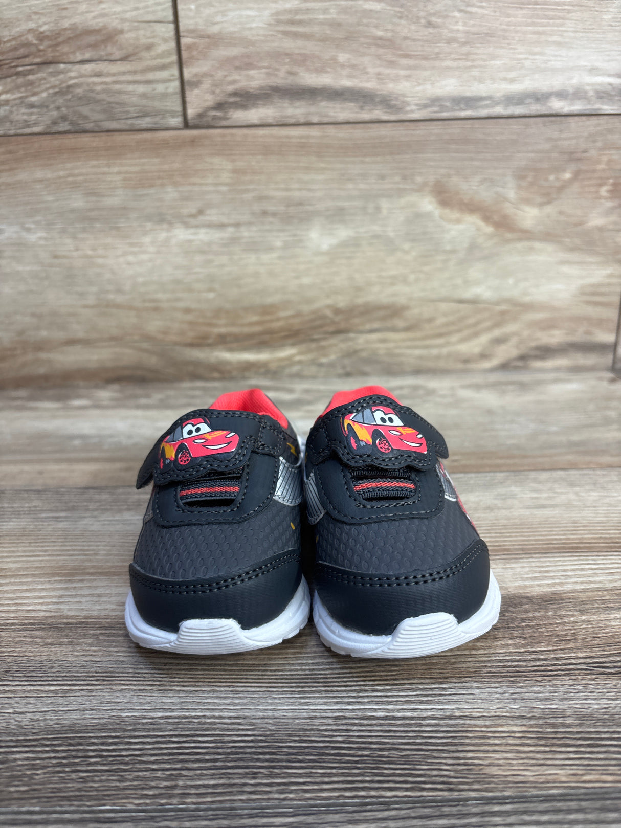 NEW Disney Baby Cars Lightning McQueen Sneakers Grey sz 3c