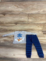 Just One You Not Yeti For Bed 2pc Pajama Set Grey sz 18m