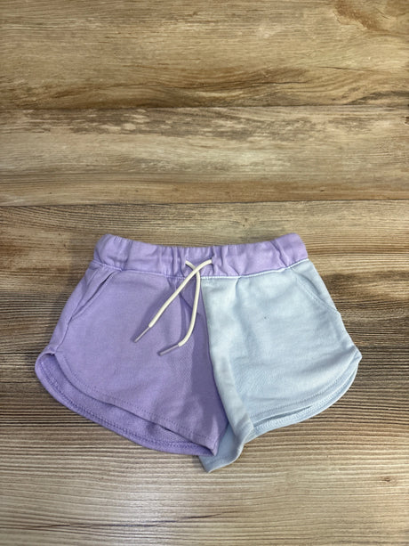 Old Navy Colorblock Drawstring Shorts Purple sz 18-24m - Me n Mommy To Be