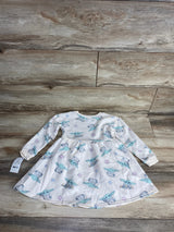 NEW Star Wars Sweatshirt Dress Cream sz 3T