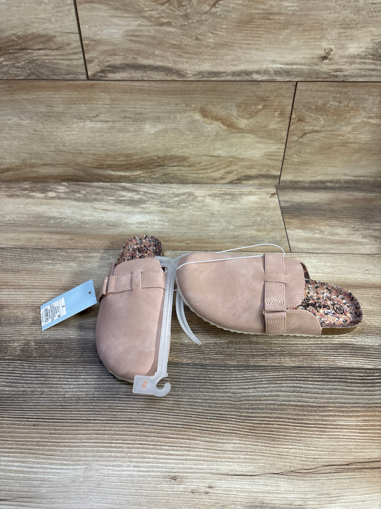 NEW Cat & Jack Perry Clogs in Blush sz 2Y