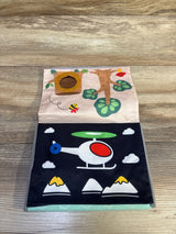 Prop-Up Tummy Time Mirror Crinkle High-Contrast Book