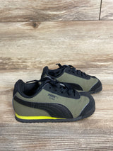 Puma Roma SL Jr 'Olive' Sneakers Green sz 7c
