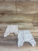 Gerber 2pk Pants Grey sz Newborn