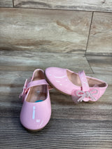 Link Comfort Bow Mary Jane Strap Ballet Flats Pink sz 6c