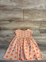 Cat & Jack Pumpkin Dress Orange sz 5T