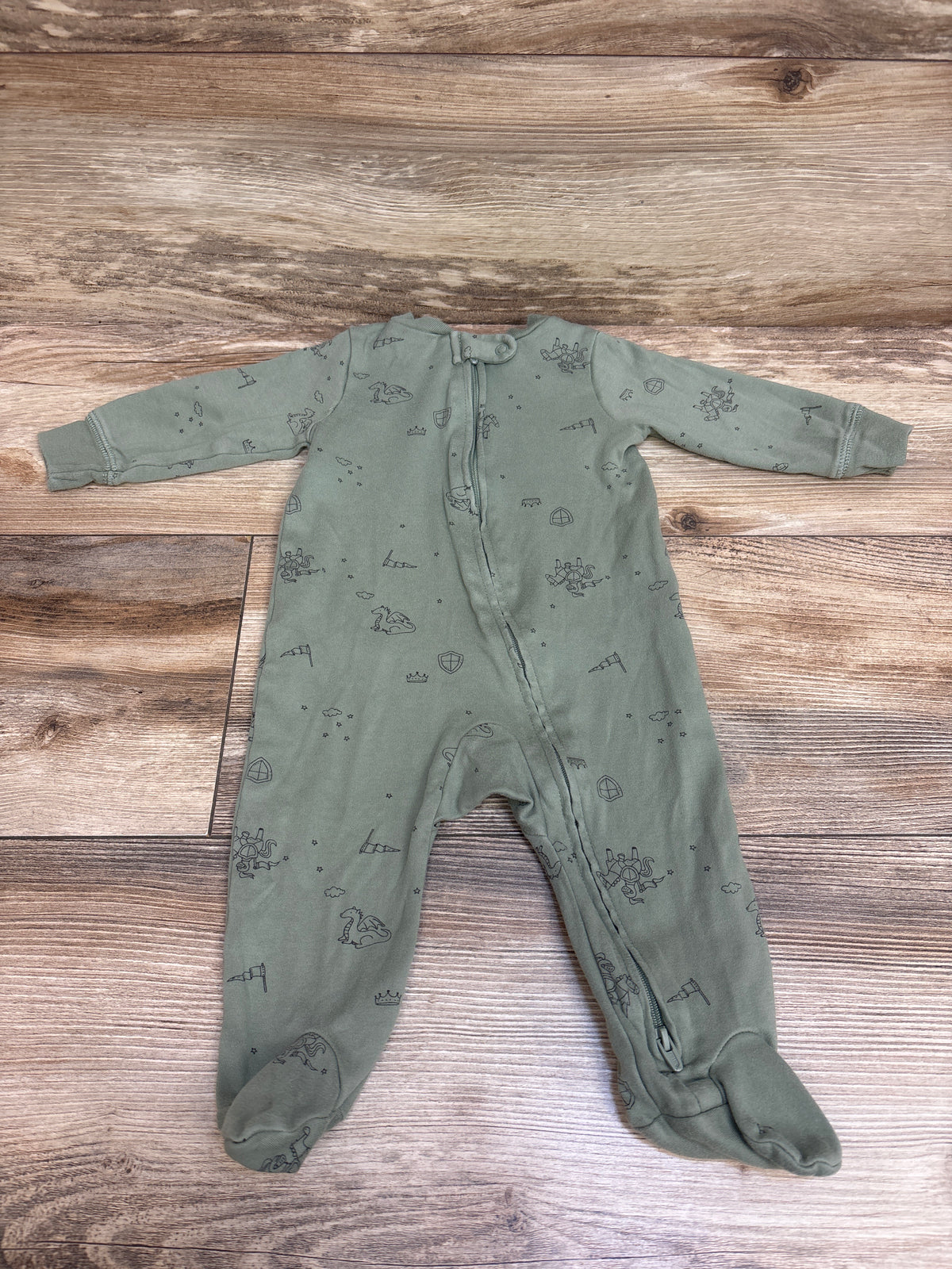 Carter's Sleeper Green sz 6m
