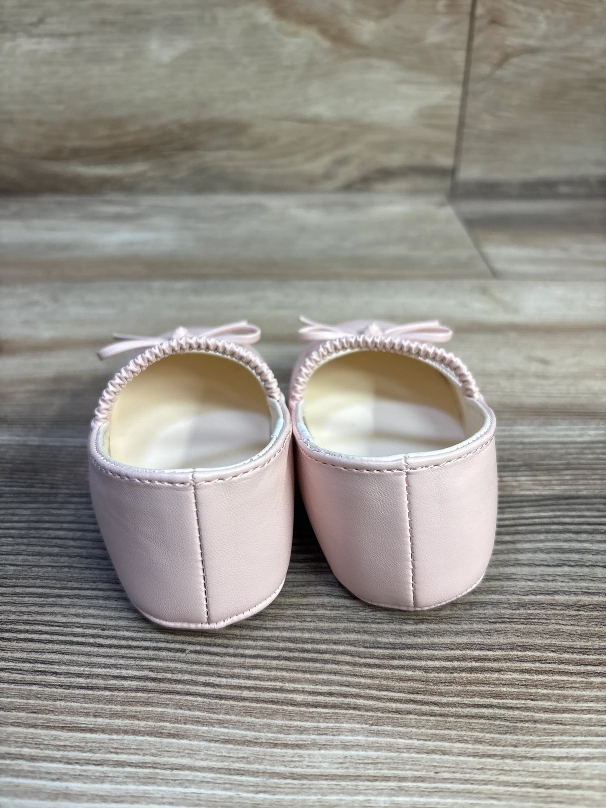 Janie & Jack Bow Soft Sole Ballet Flats Pink sz 5c