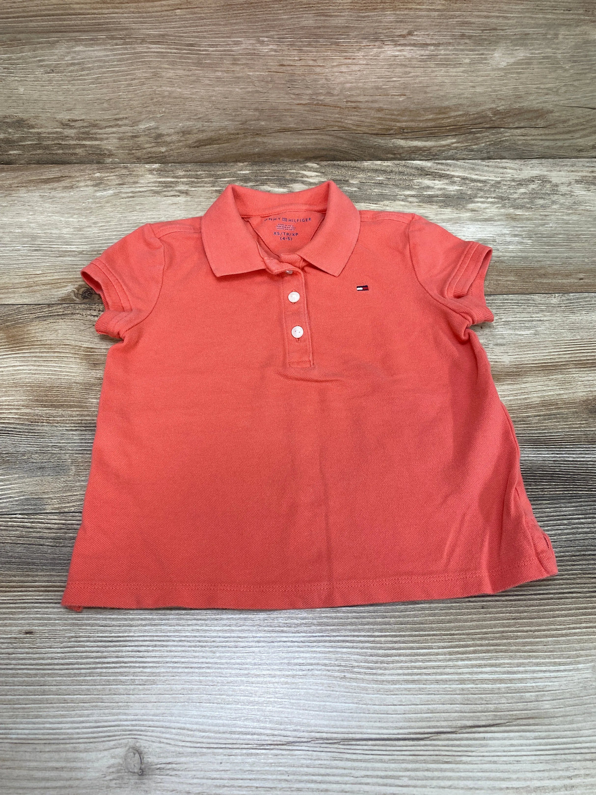 Tommy Hilfiger Polo Shirt Pink sz 4-5T