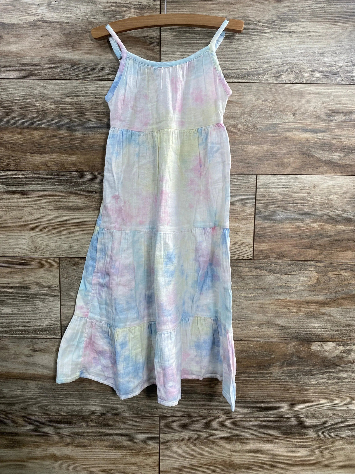 Cat & Jack White Tie-Dye Cami Maxi Dress sz 4-5T - Me 'n Mommy To Be