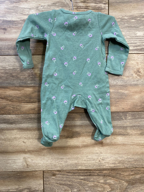 Just One You Floral Sleeper Green sz Newborn - Me n Mommy To Be