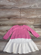 NEW Gymboree Embroidered Polar Bear Sweater Dress Bear Hugs Pink