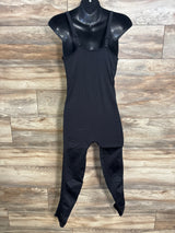 Maternity Nursing Tank Jumpsuit Black sz Large