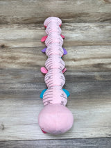 Sumobaby Musical Caterpillar Multi-Sensory Crinkle, Rattle and Textures Pink