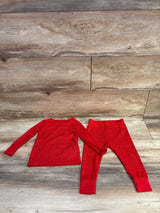 Old Navy 2pc Pajama Set Red sz 12-18m