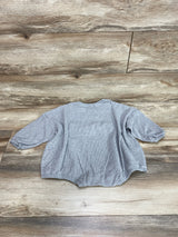 Junie Grey Oversized Waffle Romper Grey sz 3T