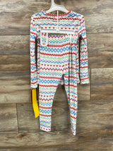 NEW Wondershop 2pc Fair Isle Velour Pajama Set White sz 3T