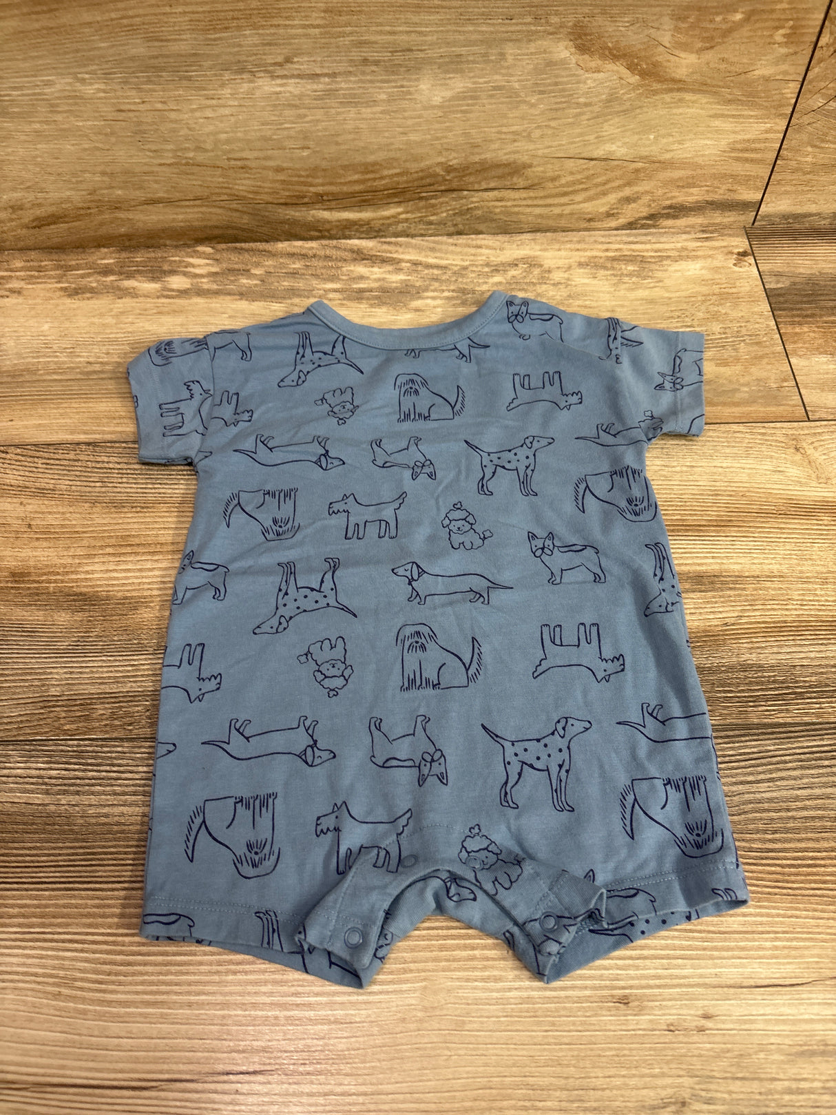 Cat & Jack Shortie Romper Blue sz 3-6m