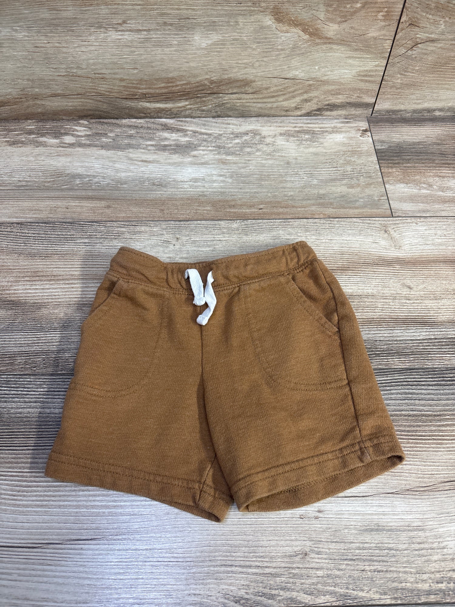 Cat & Jack Drawstring Shorts Brown sz 2T