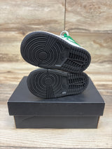 Air Jordan 1 Mid TD 'Lucky Green' Sneakers sz 4c