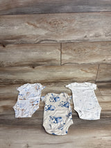 Carter's 3pk Bodysuit Set White sz 3m