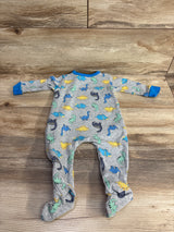 Koala Baby Dinosaur Sleeper Grey sz 9m