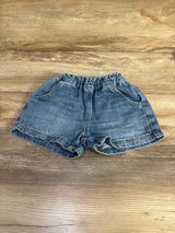 Mini Boden Pull-On Denim Shorts Blue sz 5T