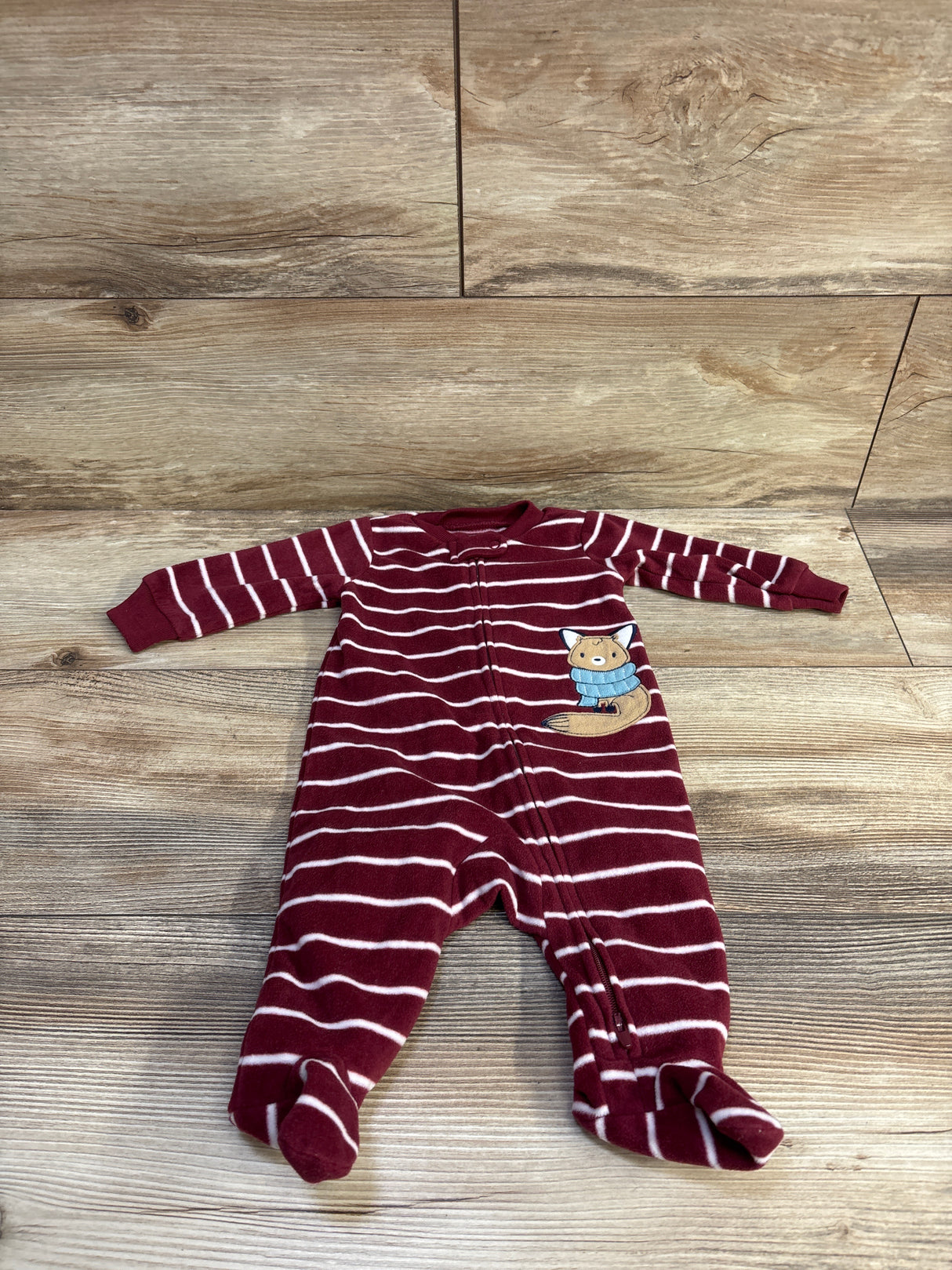 Carter's Blanket Sleeper Maroon sz 3m
