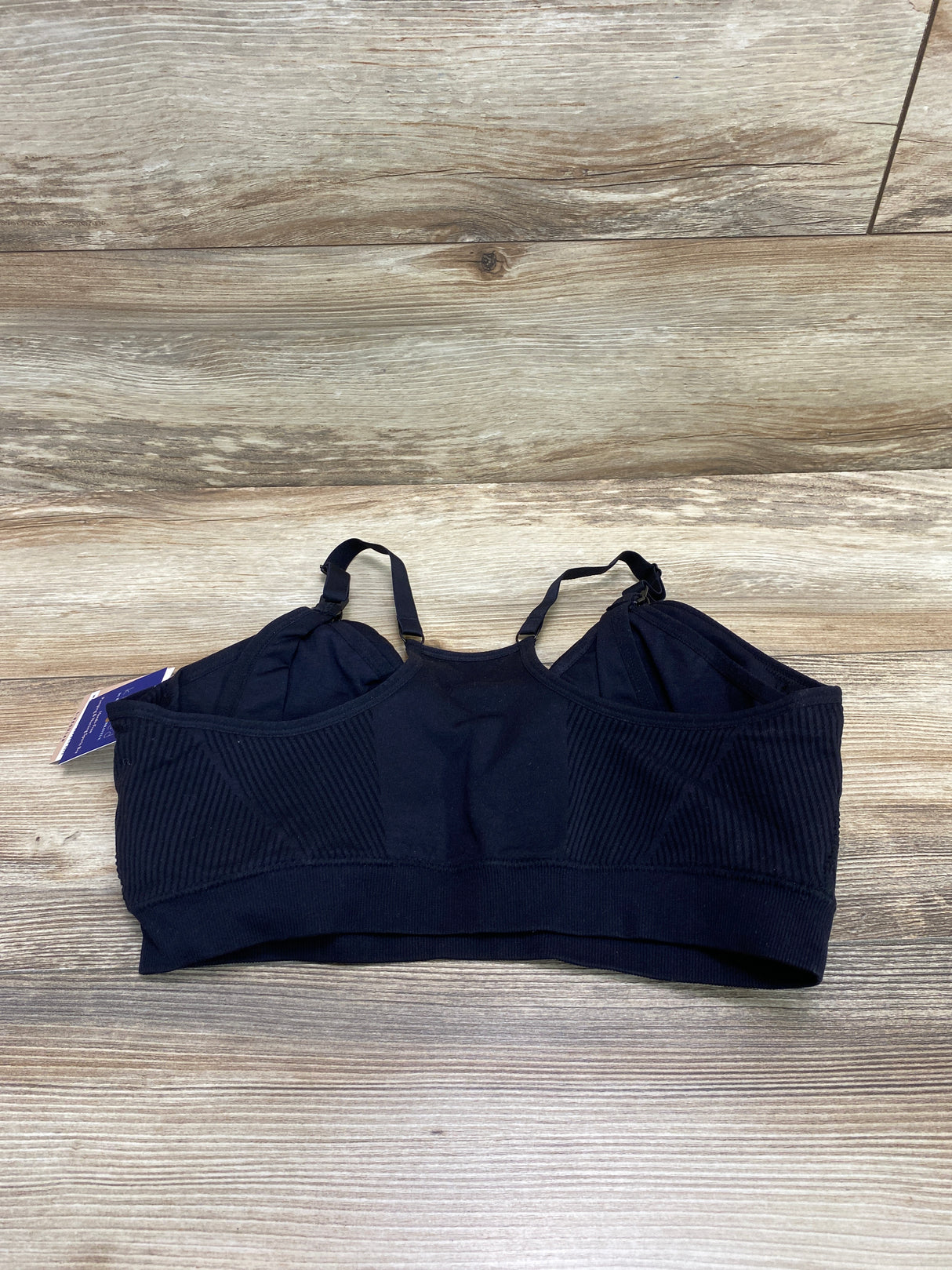 NEW Kindred by Kindred Bravely Pumping & Nursing Sports Bra Black sz Large