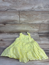 Cat & Jack Eyelet Tiered Dress Yellow sz 2T