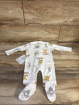 NEW Burt's Bees Baby Sleeper White sz 0-3m