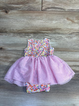 Old Navy Floral Ribbed Bodysuit Tutu Dress Pink sz 6-12m - Me n Mommy To Be
