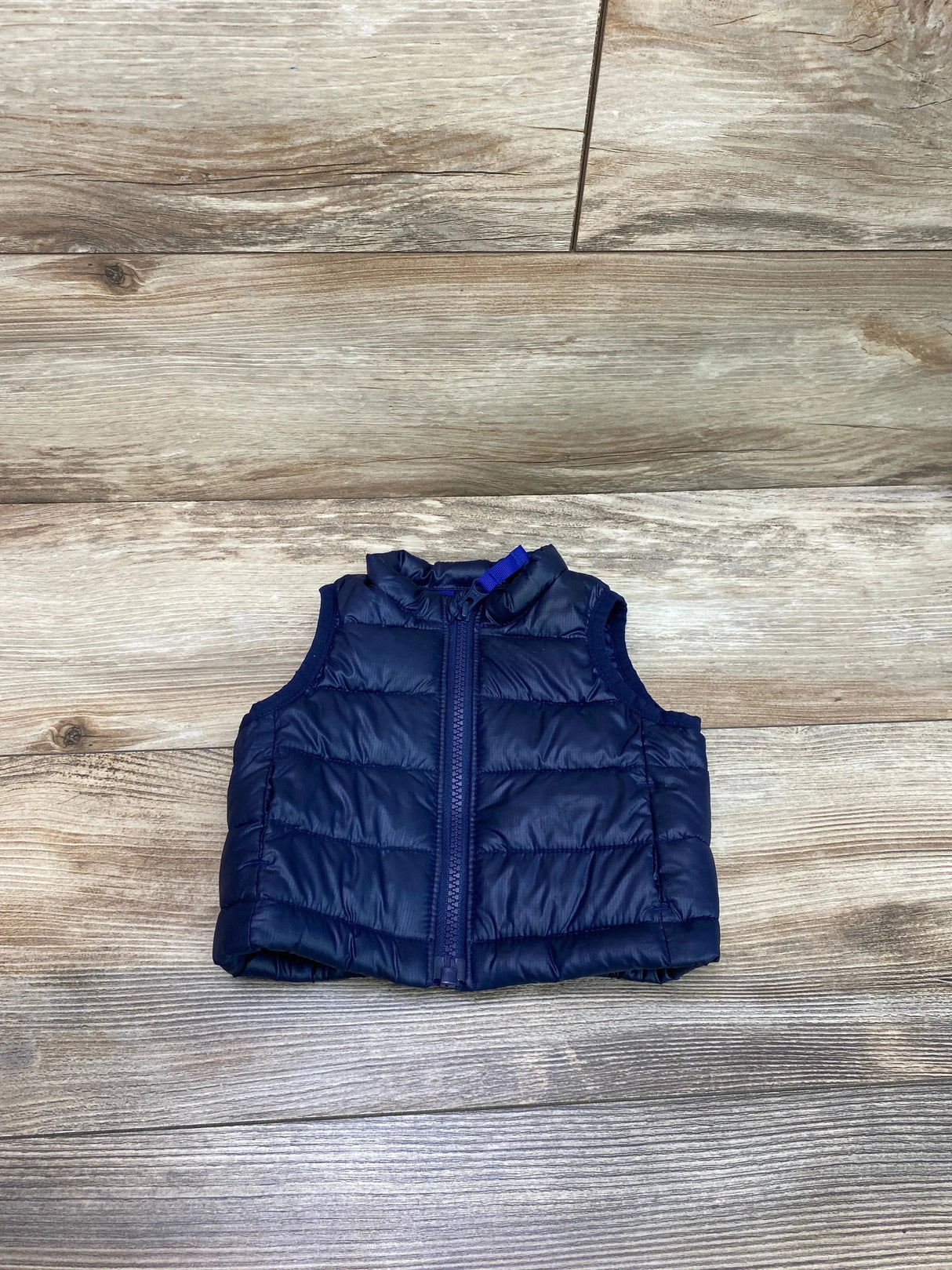 Primary Puffer Vest Navy sz 3-6m