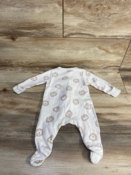 Old Navy Lion Sleeper White sz 0-3m - Me n Mommy To Be