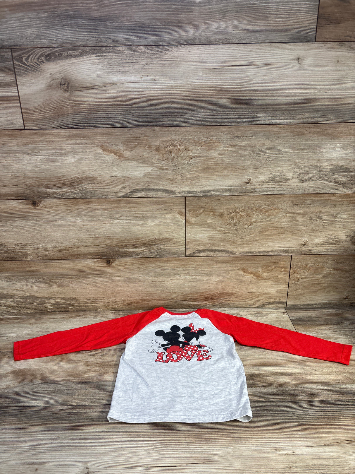 Disney Junior Mickey Mouse Shirt Red sz 4T