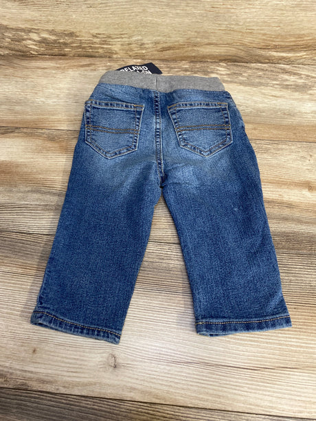 NEW Oshkosh Drawstring Jeans Blue sz 12m - Me n Mommy To Be
