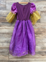 Jakks Pacific Disney Rapunzel Costume Dress Purple sz 4-6T