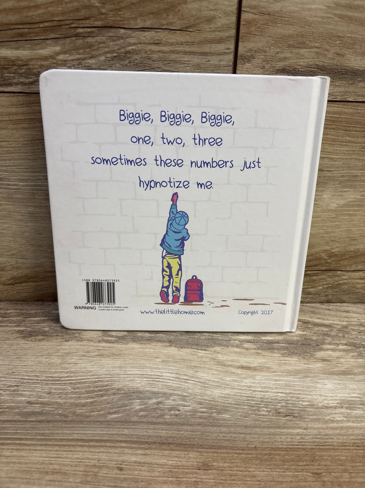 1 2 3 with the Notorious B. I. G. Hardcover Book