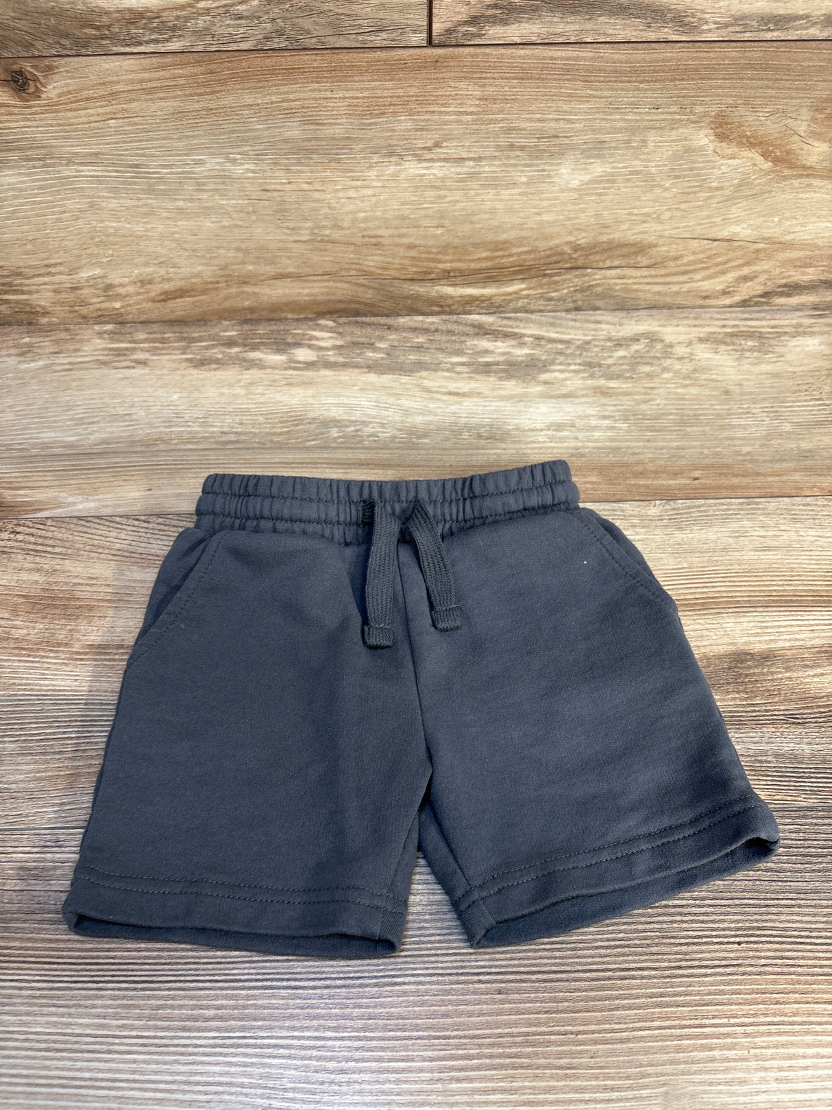 Stitch & Stone Pull On Drawstring Shorts Grey sz 2T