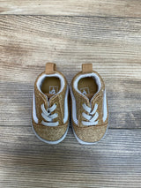 Vans Old Skool Glitter Crib Sneakers Gold sz 1c