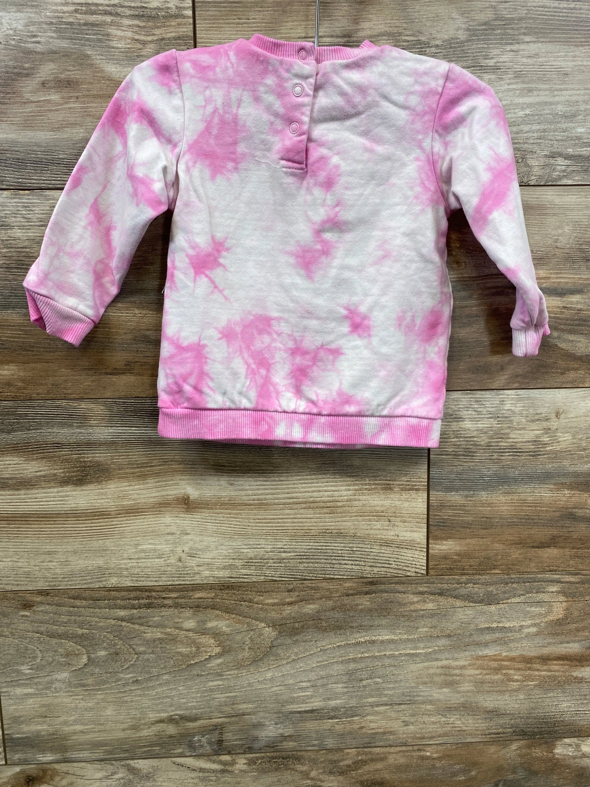 Cotton On Baby Tie-Dye Barbie Sweatshirt Pink sz 12-18m