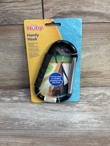 NEW Nuby Large Handy Hook Carabiner Stroller Clip with Textured Soft Grip