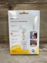 NEW Medela Pump & Save Breast Milk Storage Bags, 20Ct.