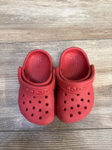Crocs Classic Clogs Red sz 5c