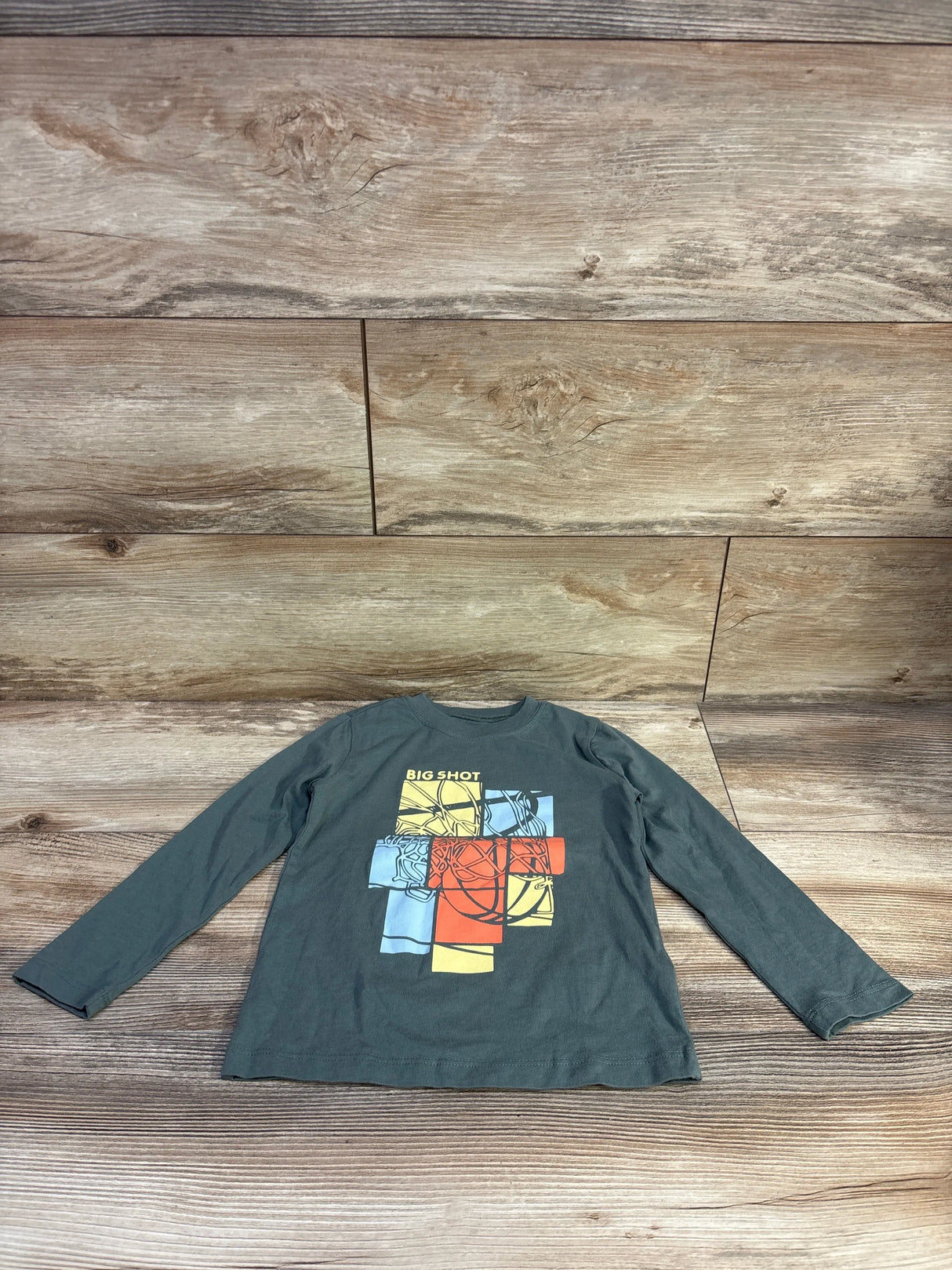 Oshkosh Long-Sleeve Shirt in Green sz 3T