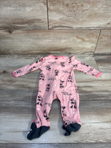 Disney Baby Minnie Mouse Sleeper Pink sz 3-6m