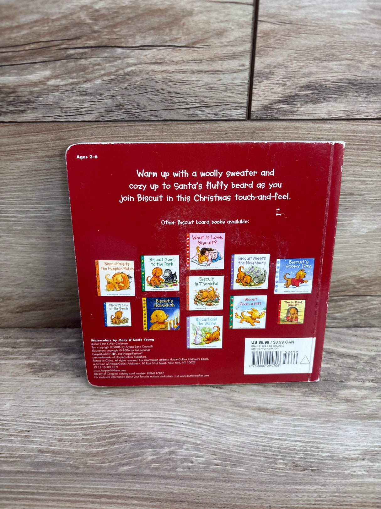 Biscuit's Pet & Play Christmas: A Touch & Feel Board Book