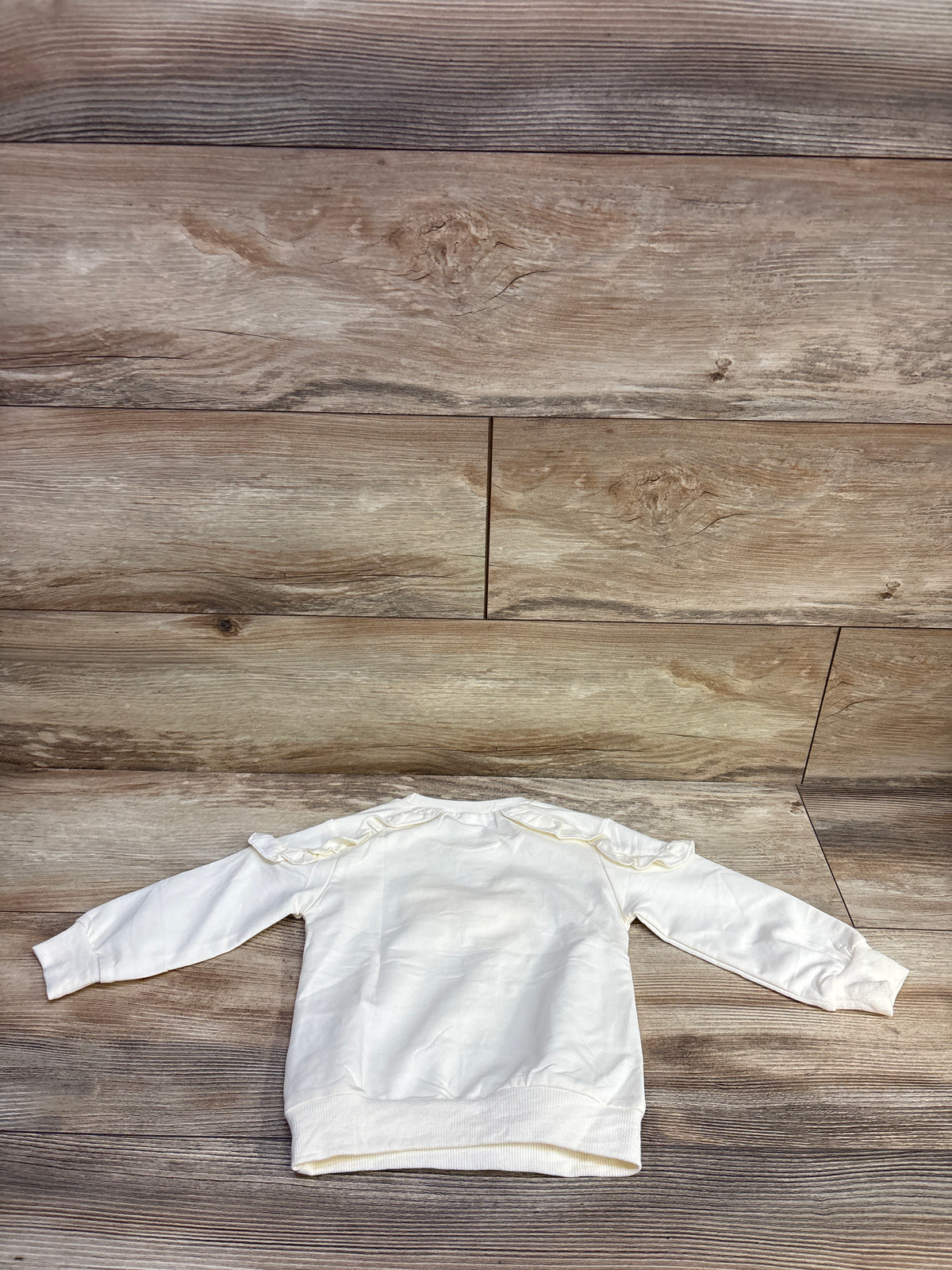 Ccpelsie Bow Pullover Sweatshirt Ivory sz 12-18m