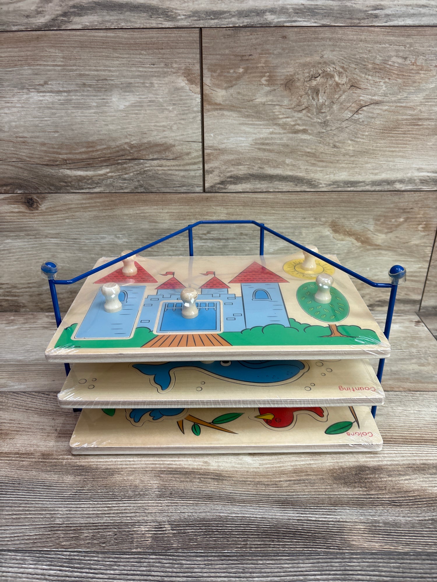 NEW Lakeshore Big Knob Learning Puzzle Set