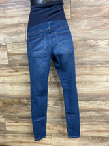 Harper Grey Full Panel Jeans Blue sz Small